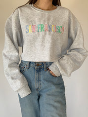 San Fran Cropped Crewneck