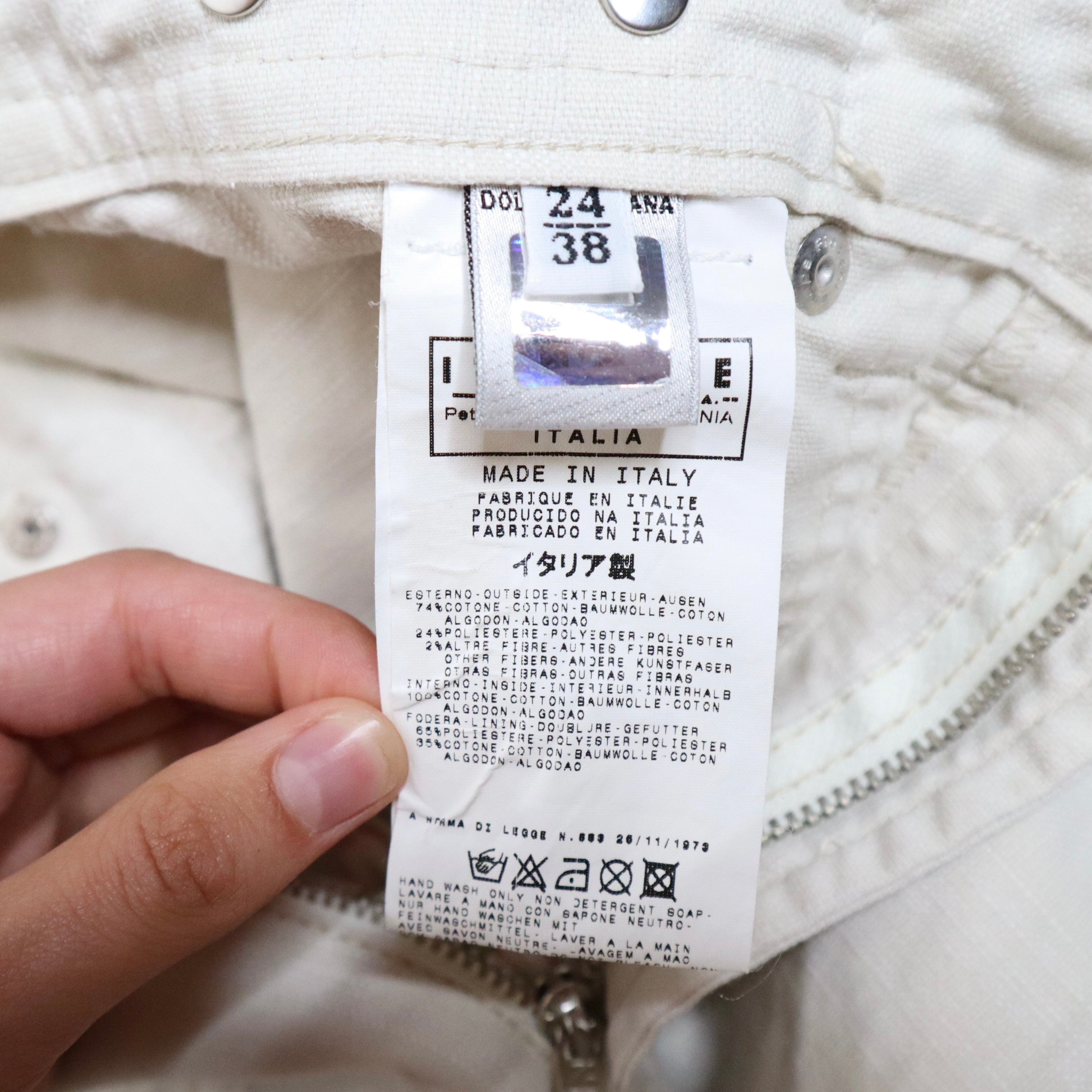 D&G Cargo Mini Skirt (XS) 