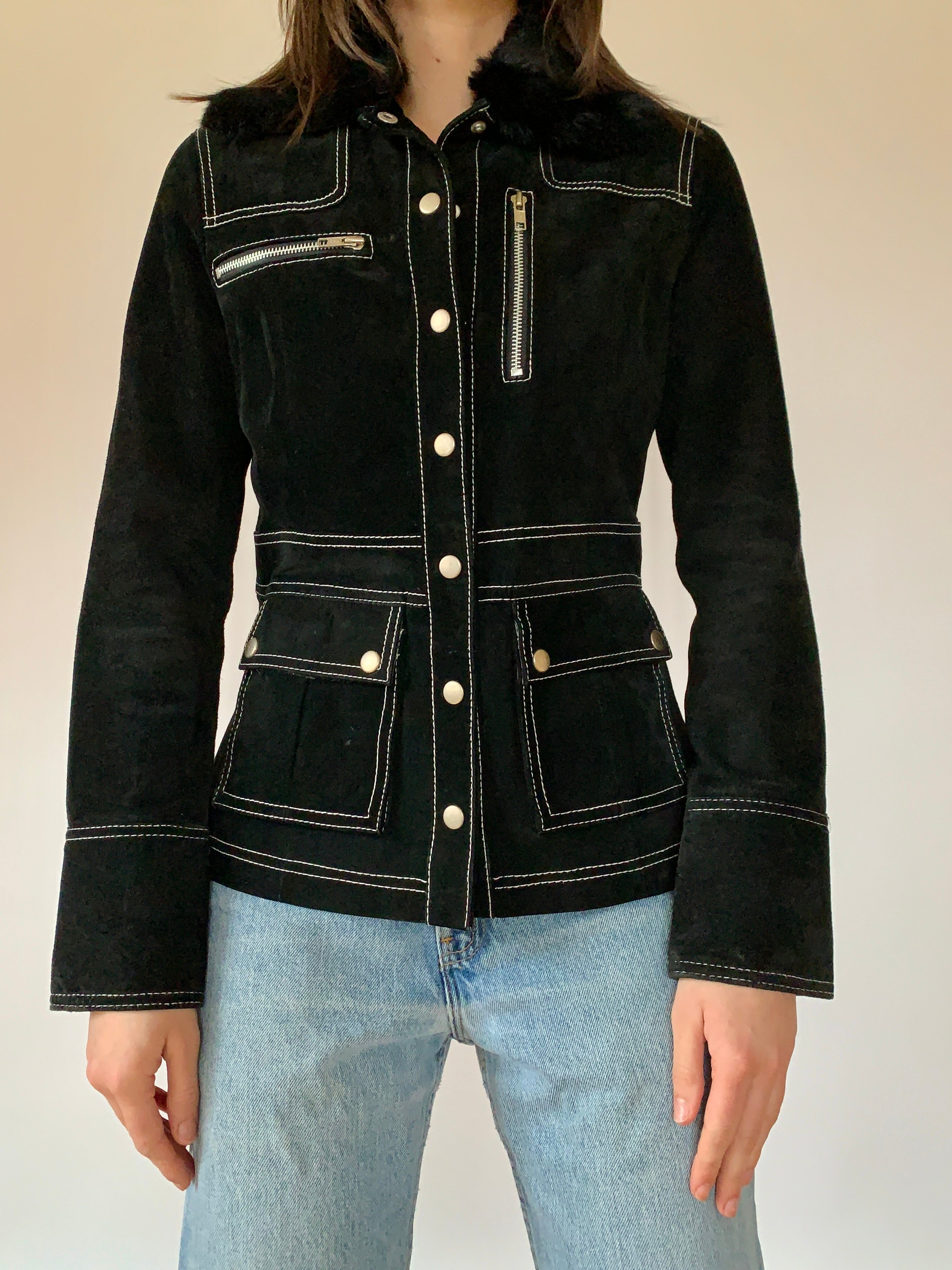 Y2K Leather Jacket