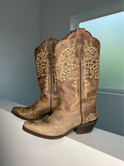 Embroidered Cowboy Boots