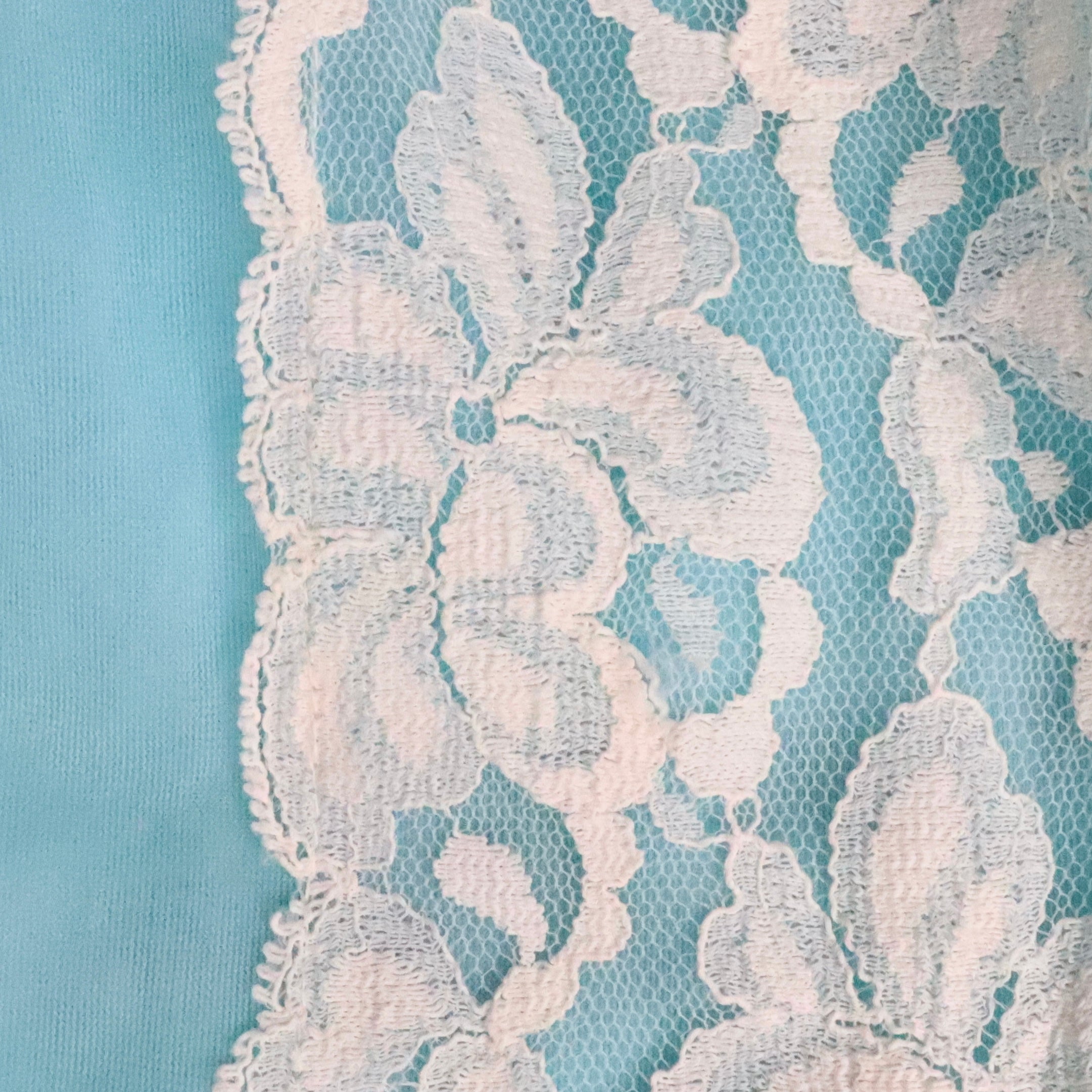 Sky Blue Babydoll Peignoir Set (Large)