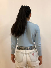 Baby Blue Doll Cardigan