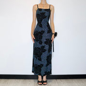 Glittery Backless Gown (Medium) 
