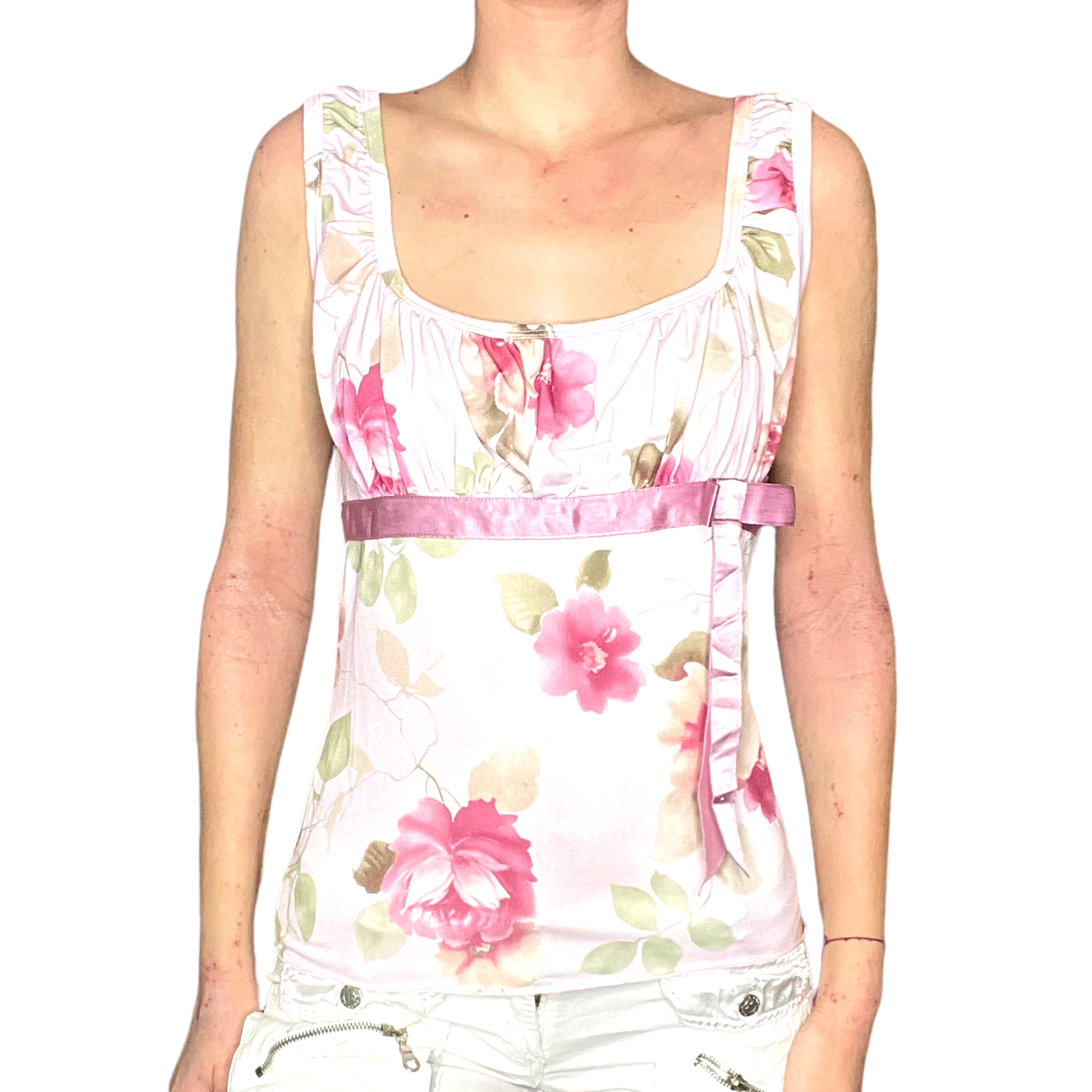 vintage floral top