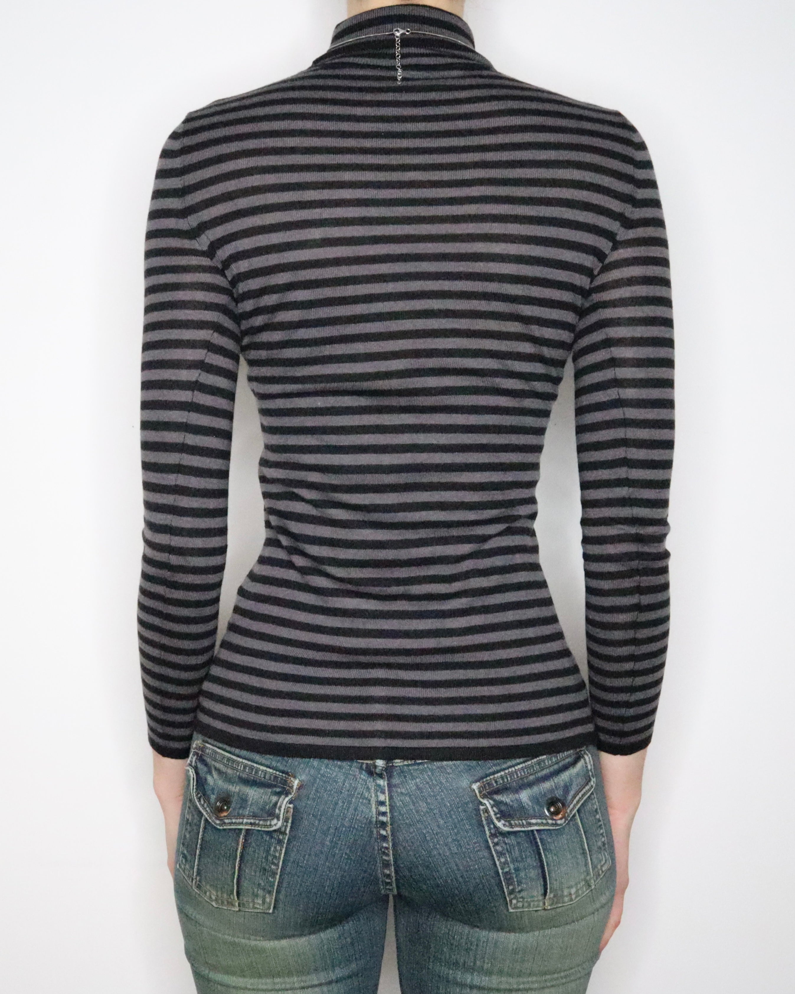 Striped Turtleneck (XS) 