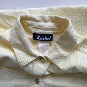 Vintage yellow cotton set