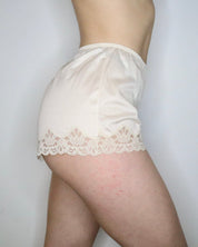 Ivory Lace Lingerie Shorts (XS-S) 