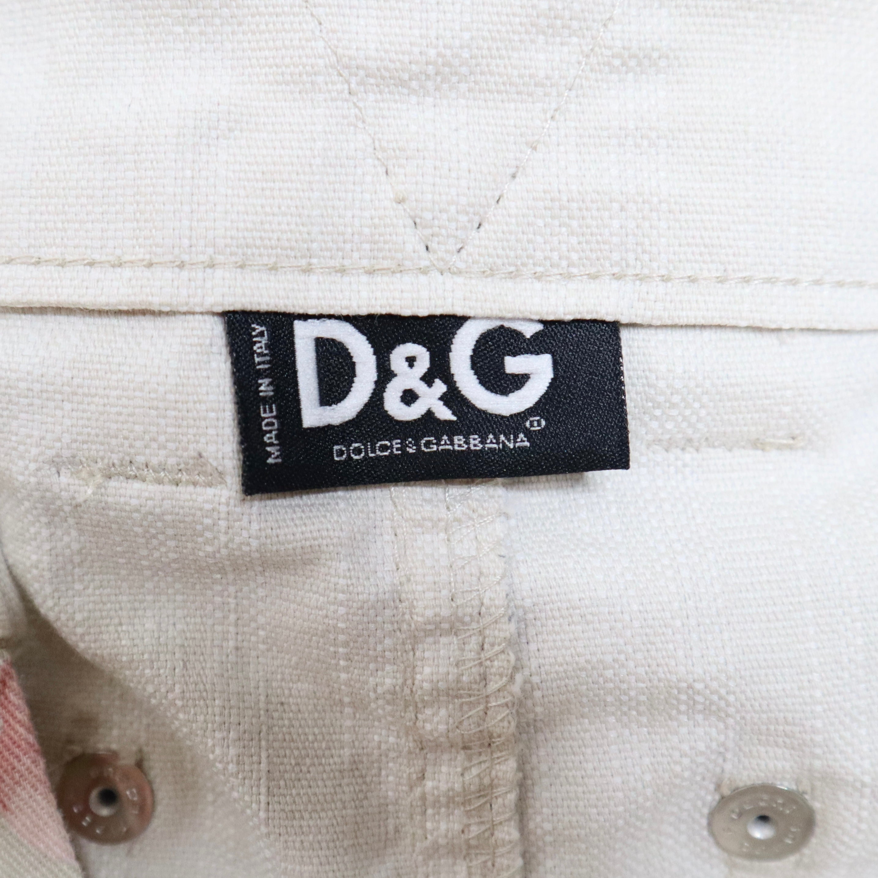 D&G Cargo Mini Skirt (XS) 