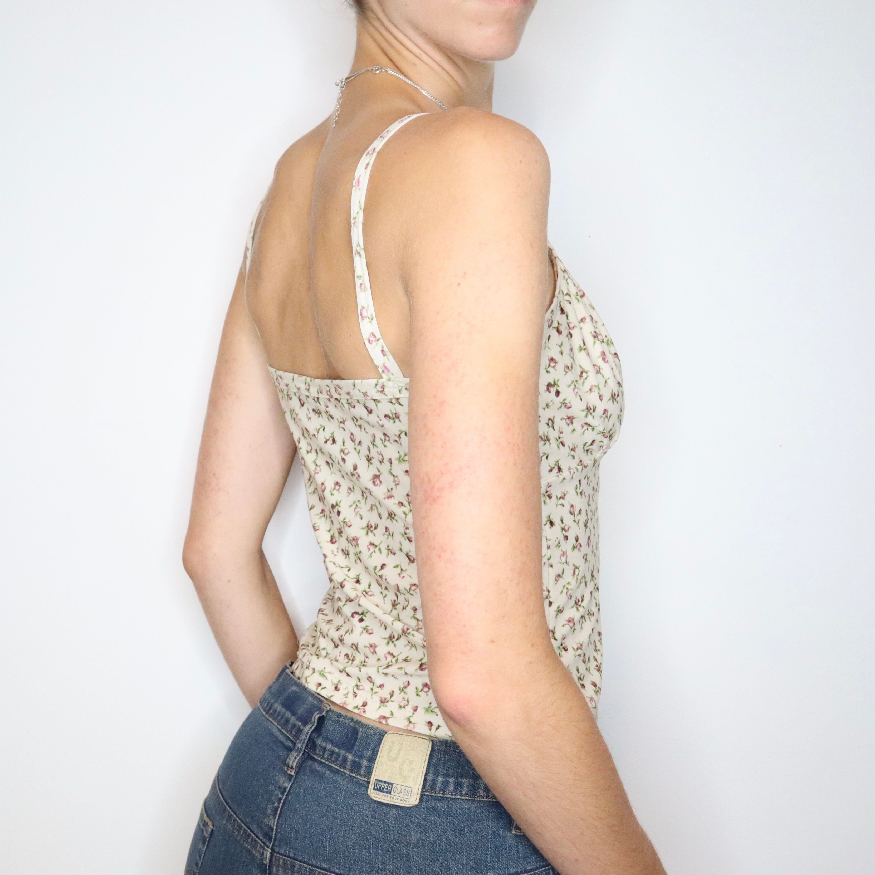 Floral Milkmaid Camisole (Medium) 