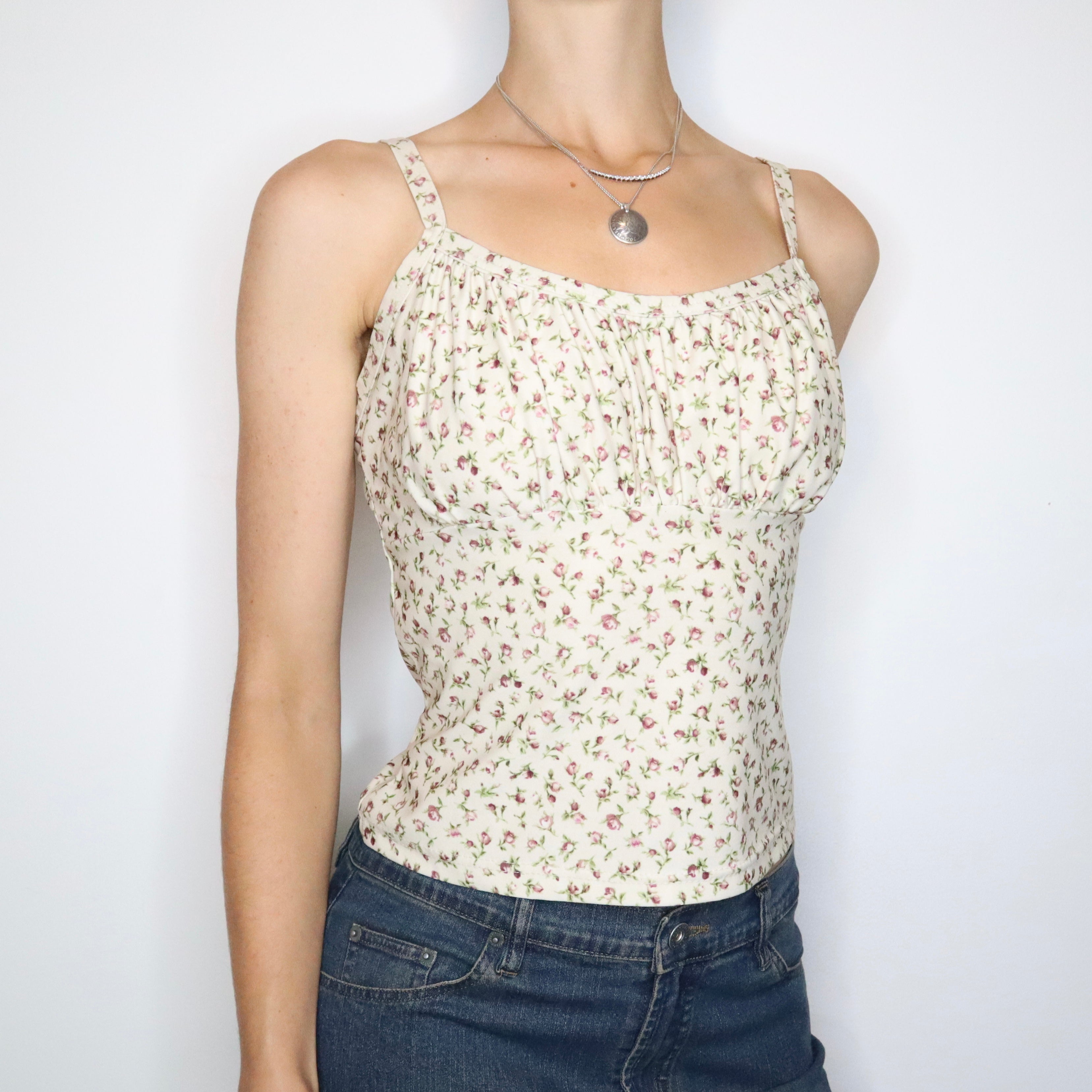 Floral Milkmaid Camisole (Medium) 
