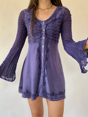 Vintage 1990s Rayon Dress