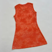 00s tropical knit dress