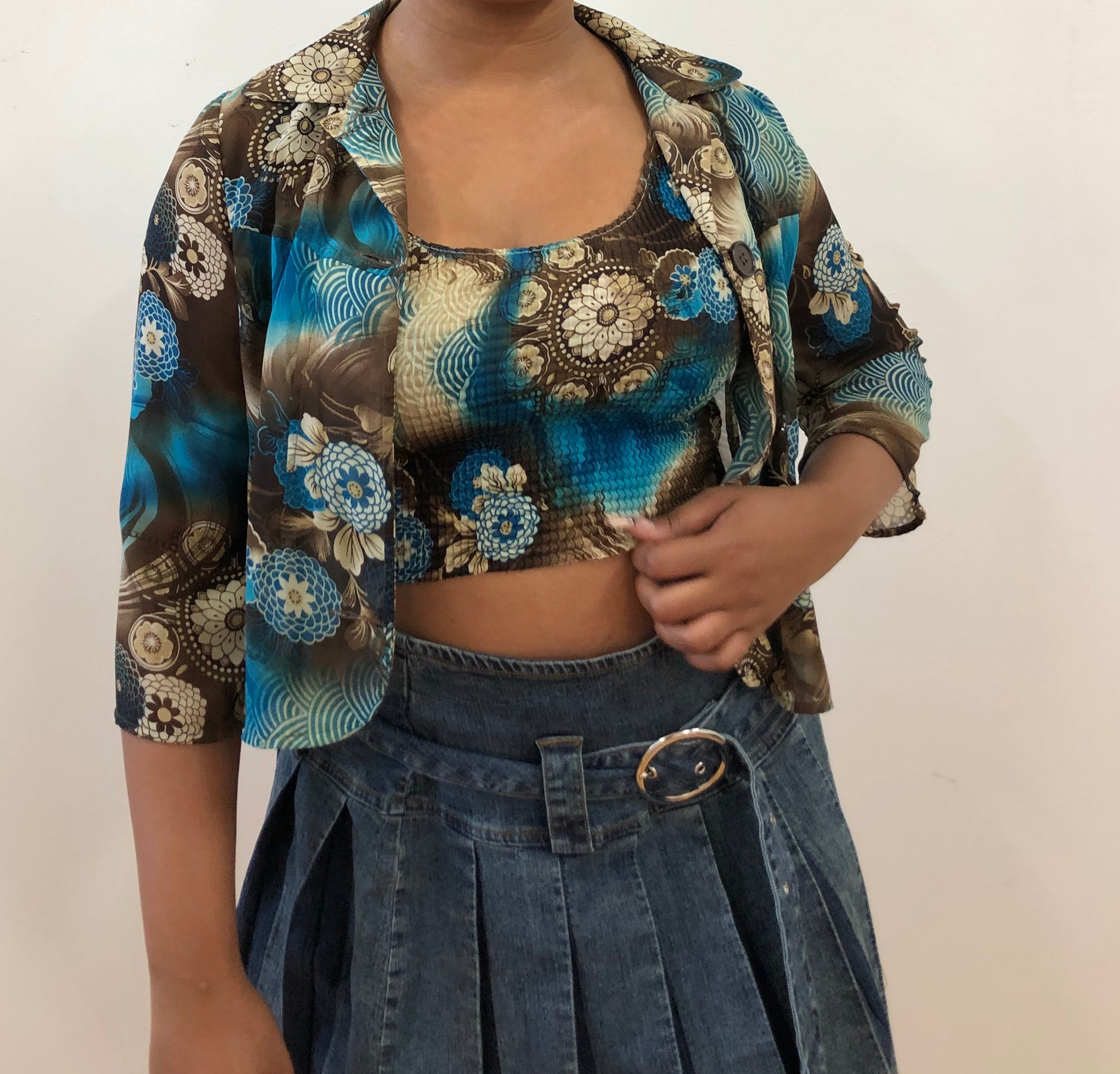 Two piece tank set