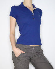 Burberry Blue Polo Shirt (S-M)