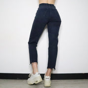 Guess Navy High Waisted Jeans (Small)