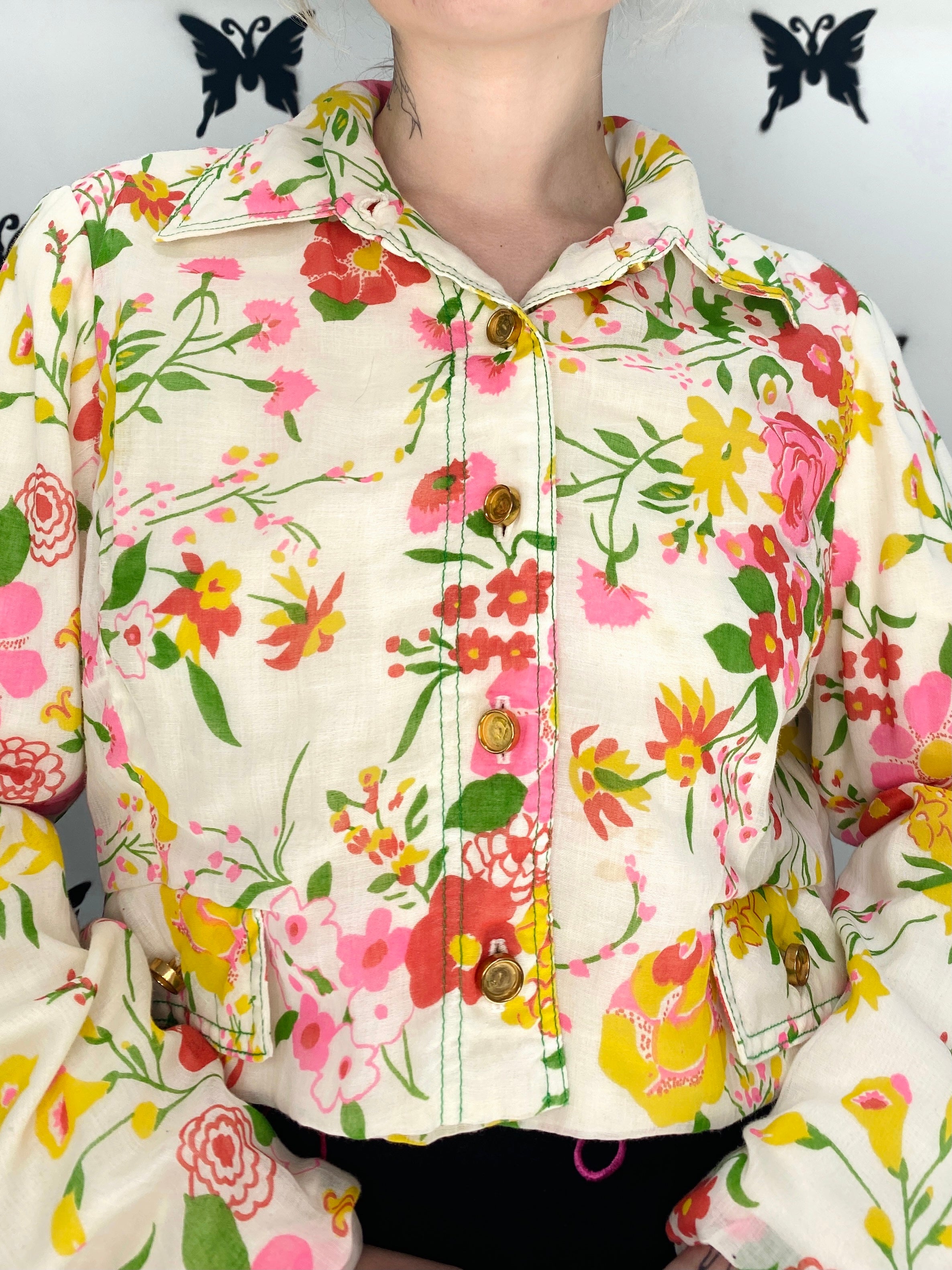 Vintage Floral Jacket