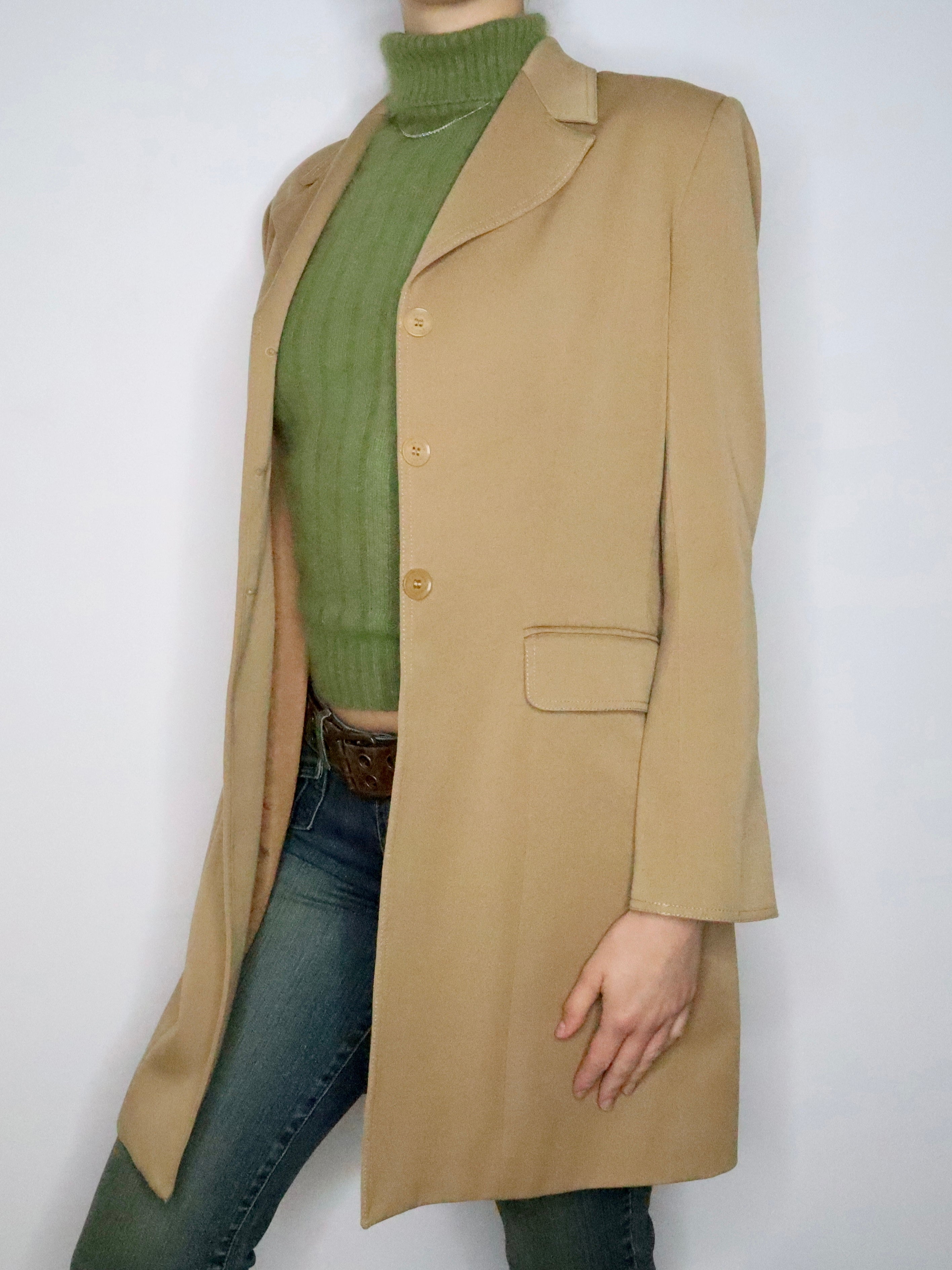 French Tan Coat (Medium) 
