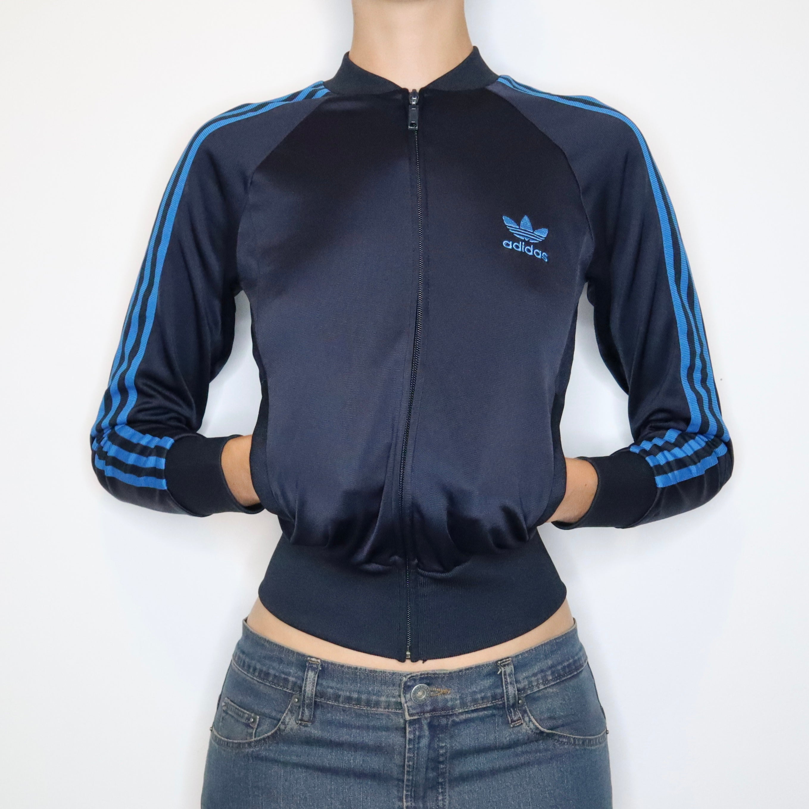 Adidas Zip Up Track Jacket (XS) 