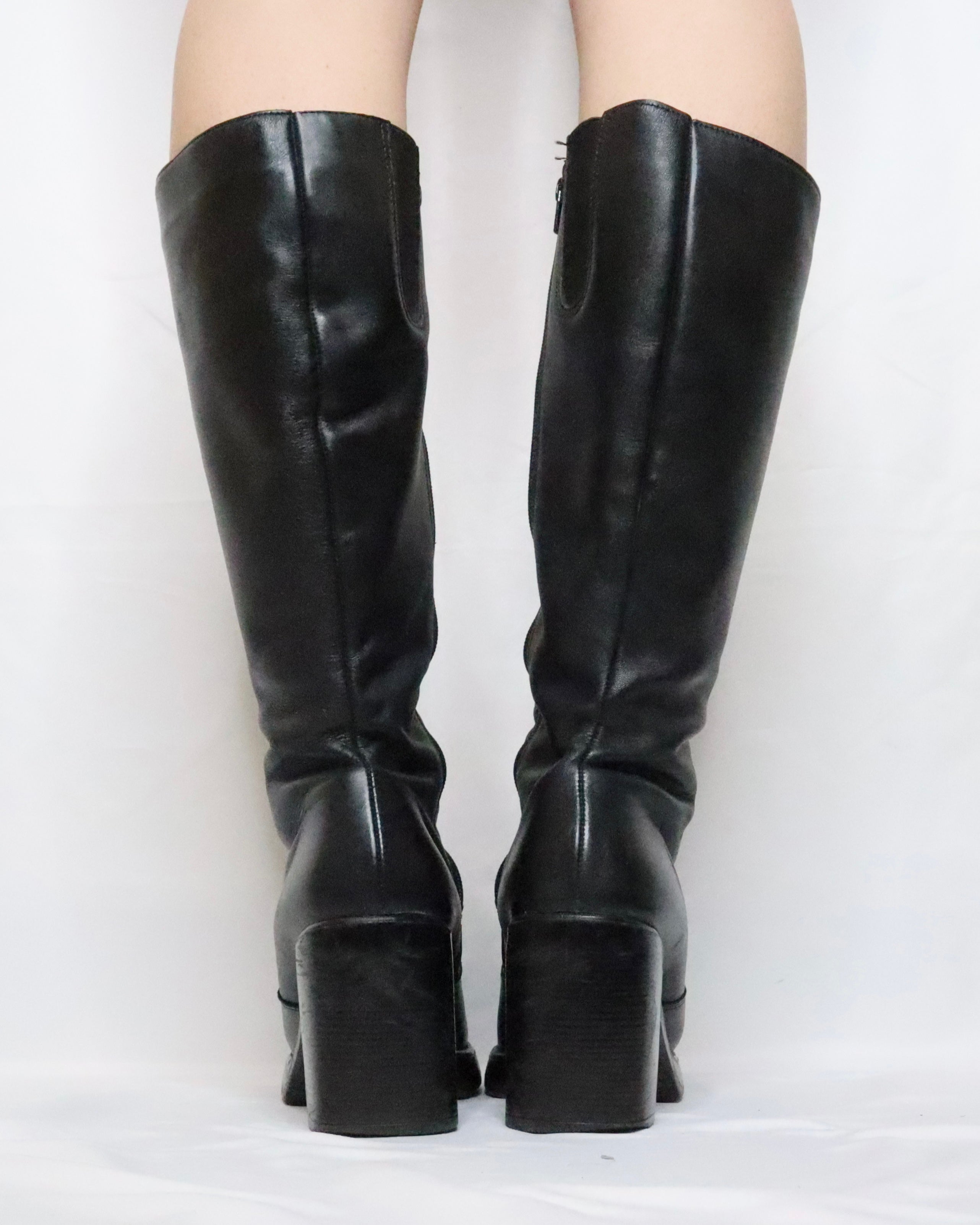 Knee High Platform Boots (8 US)