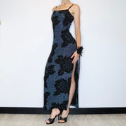 Glittery Backless Gown (Medium) 
