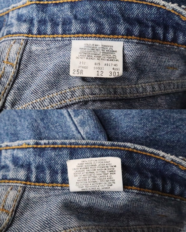 High Waisted Levi's Jeans (Small) 