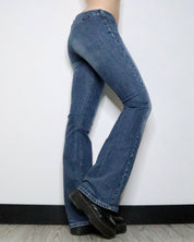 Low Rise Flare Jeans (Small) 
