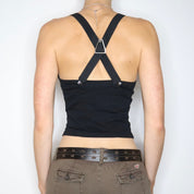 Black Waistcoat Vest (XS-S) 
