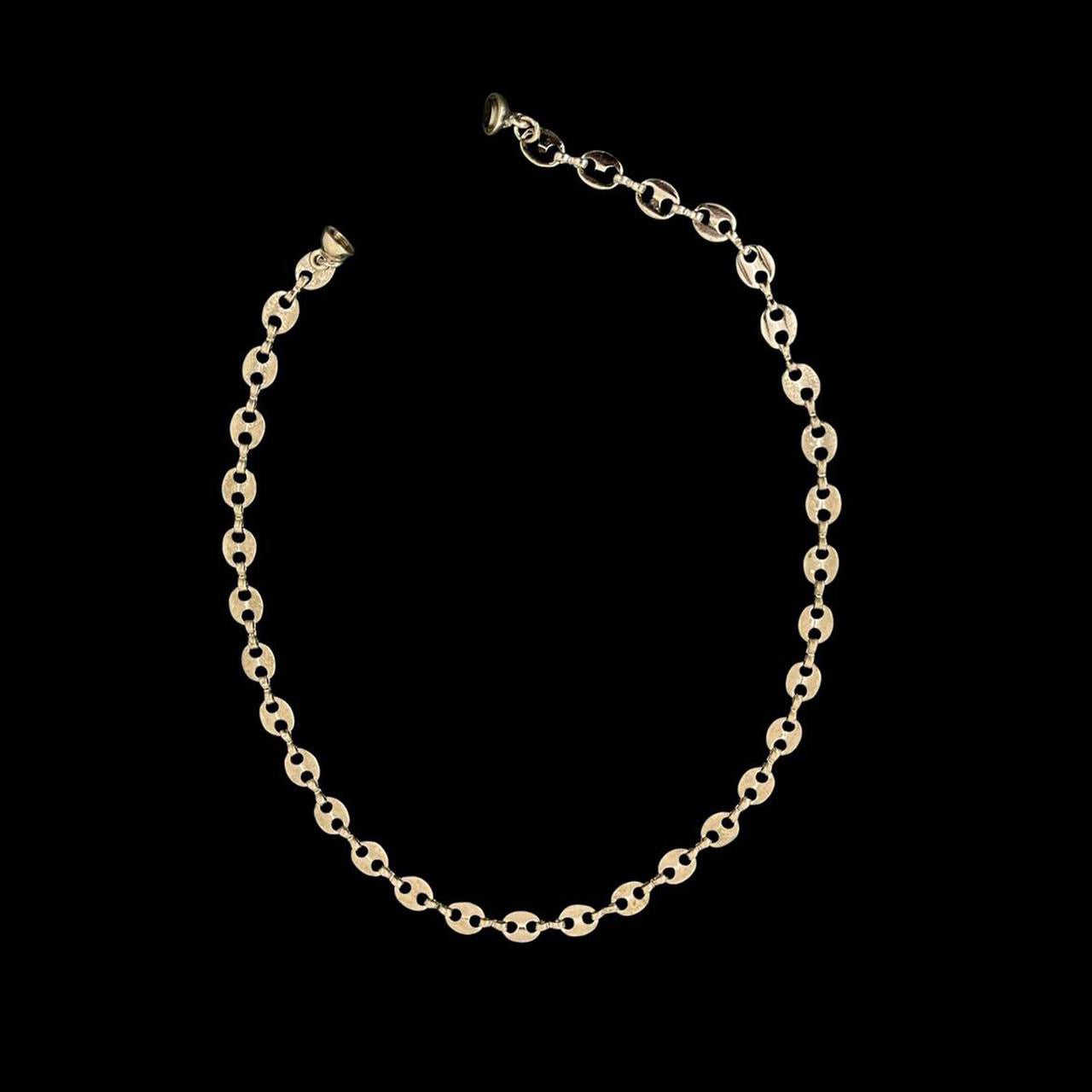 Silver chunky necklace