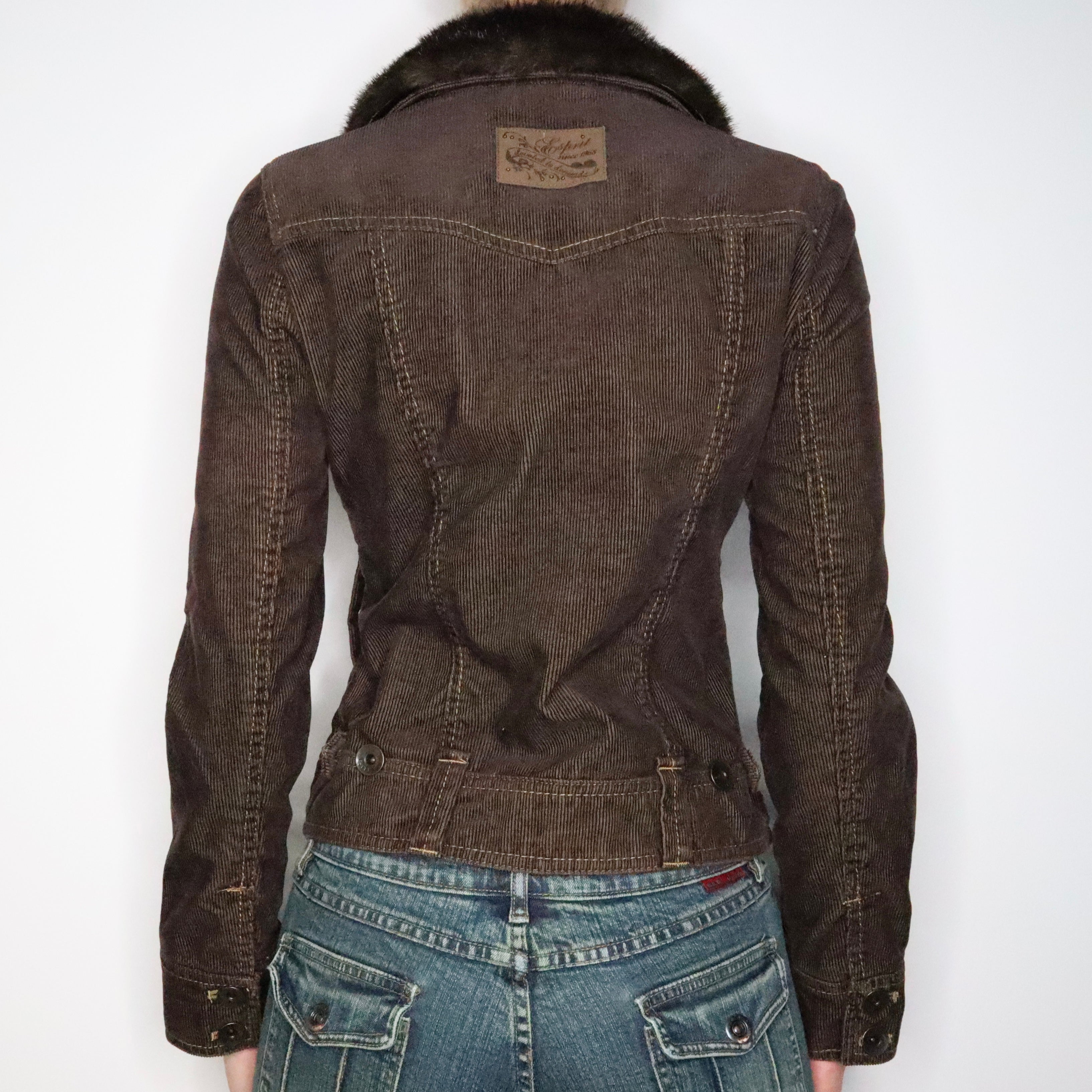 Brown Corduroy Jacket (Small)