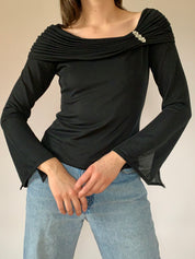 Y2K Evening Blouse