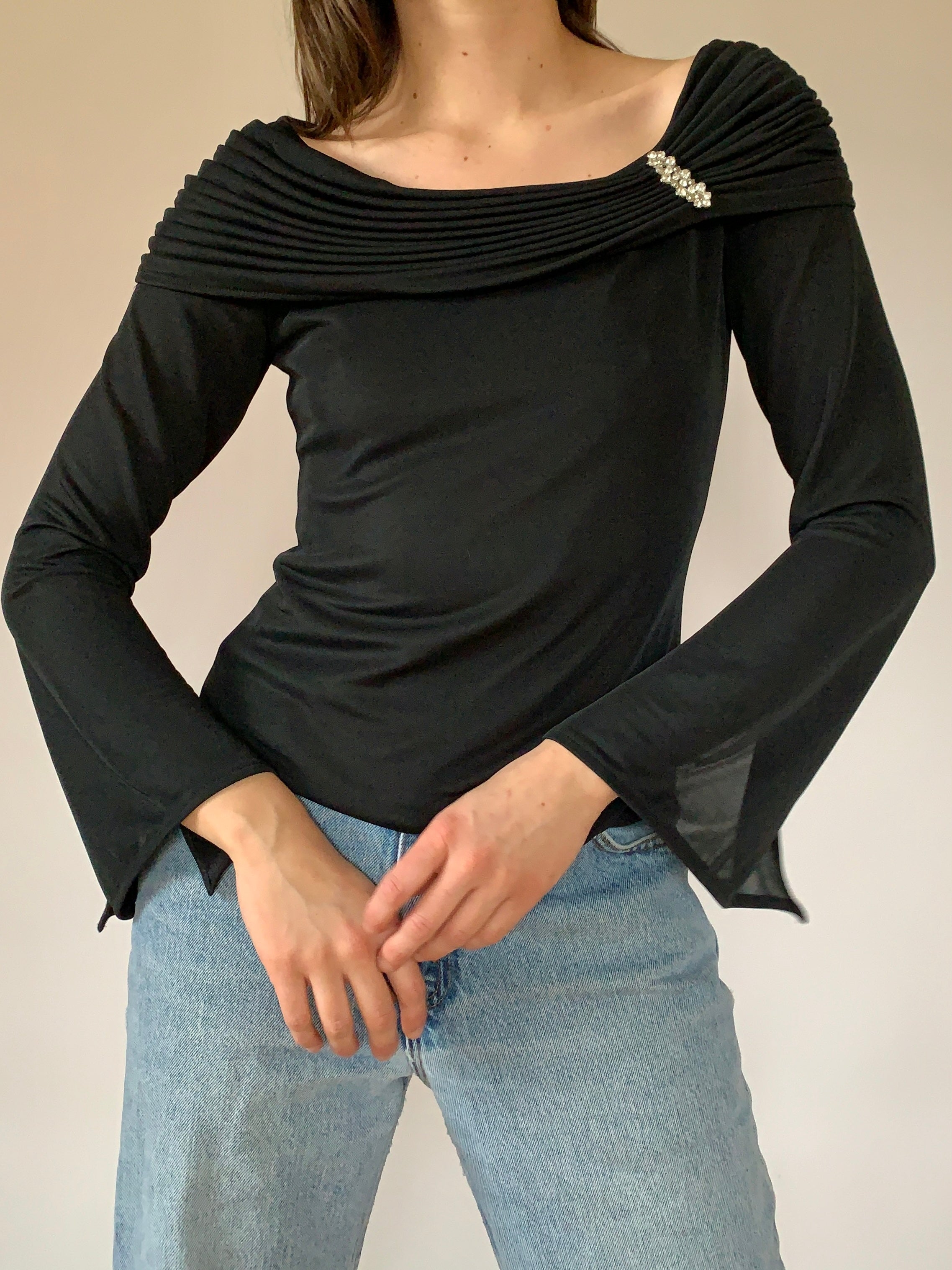 Y2K Evening Blouse
