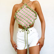 Latticework Crochet Top