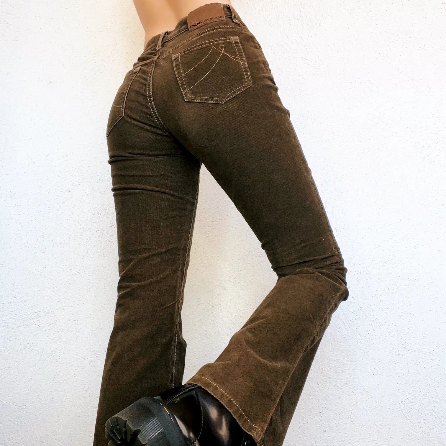 Dark Olive Corduroy Pants