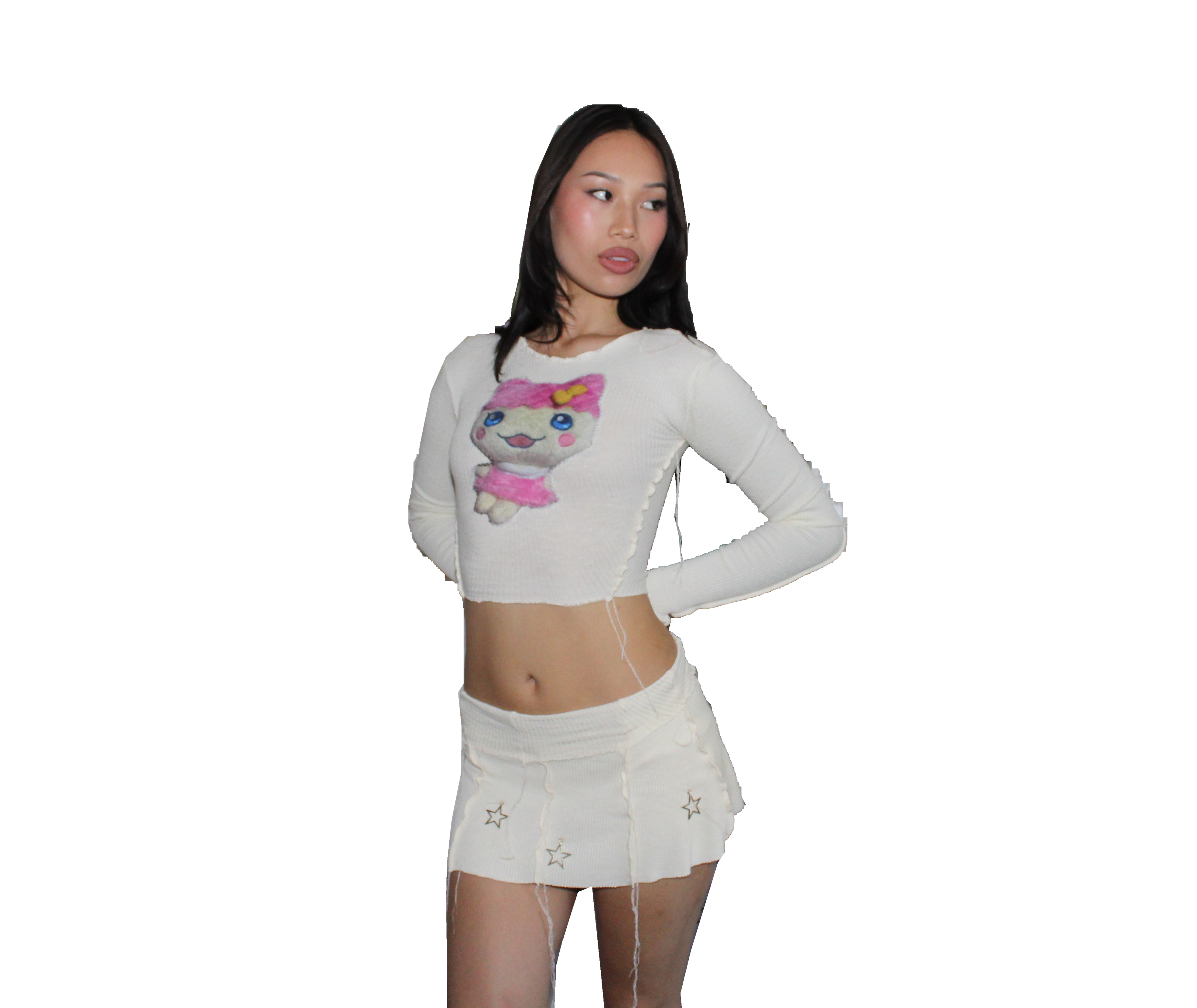 almond ,,, jelly cake mini skirt