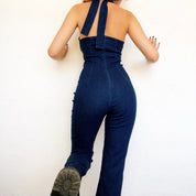 Bubblegum Denim Jumpsuit