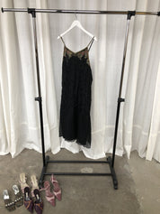 Hand beaded silk midiDresses